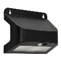 LED päikesepaneeliga seinavalgusti anduriga SOLTO LED/6W/3,7V 4000K IP54 2400 mAh must