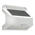 LED päikesepaneeliga seinavalgusti anduriga SOLTO LED/6W/3,7V 4000K IP54 2400 mAh valge