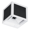 LED-päikesepaneeliga seinavalgusti anduriga — 9 W, 3,7 V, 3000/4000/6000 K, IP65, 2600 mAh, valge