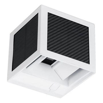 LED-päikesepaneeliga seinavalgusti anduriga — 9 W, 3,7 V, 3000/4000/6000 K, IP65, 2600 mAh, valge