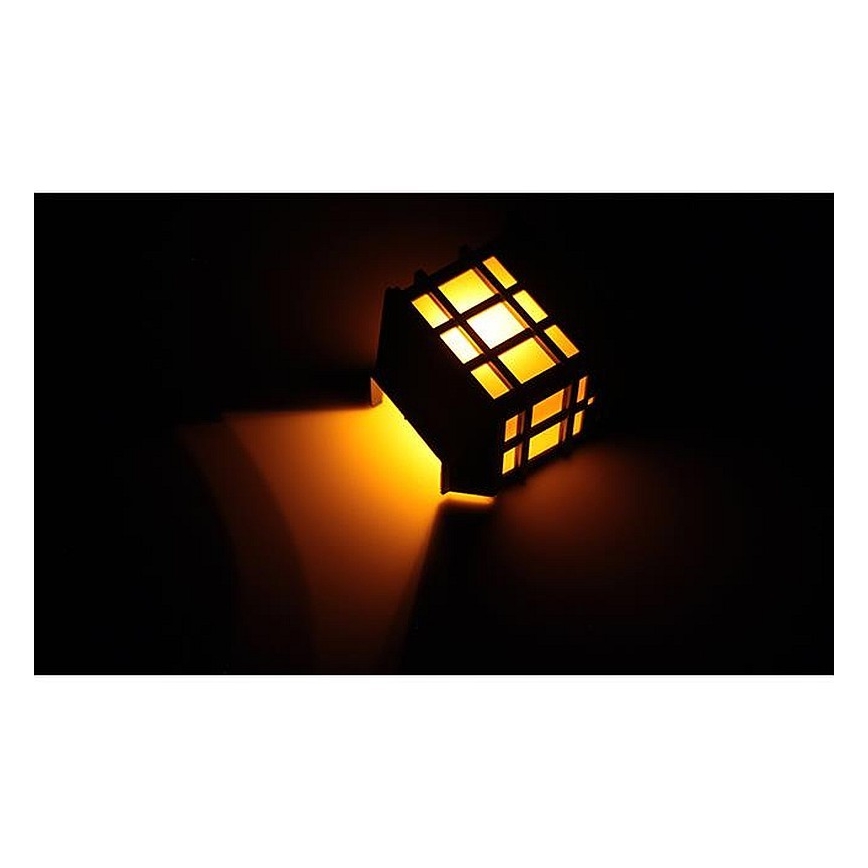 LED Päikesepaneeliga seinavalgusti hämardusanduriga LED/2V 70 mAh IP44