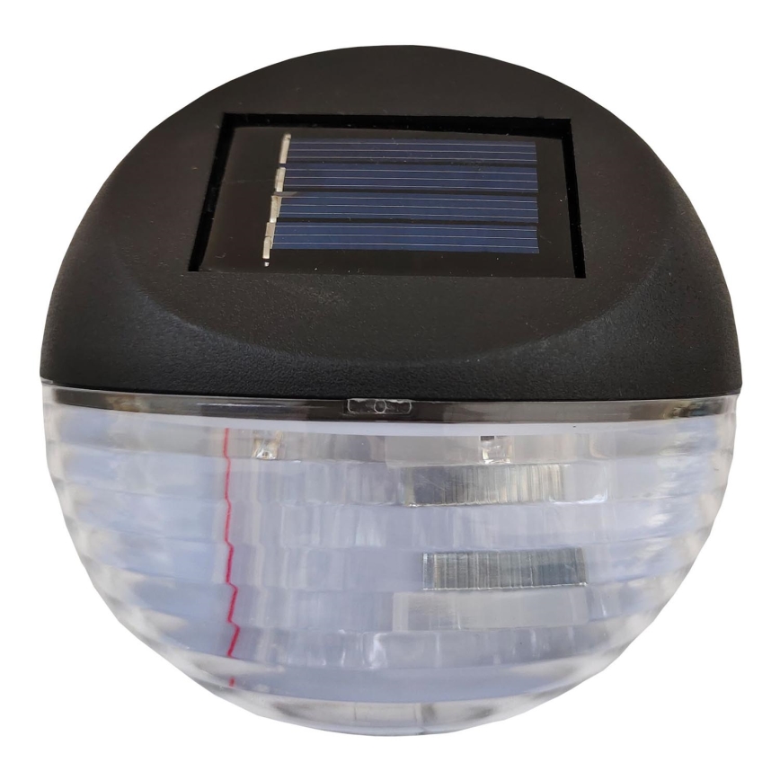 LED Päikesepaneeliga seinavalgusti koos anduriga LED/0,06W/1,2V 200mAh 3000K IP44