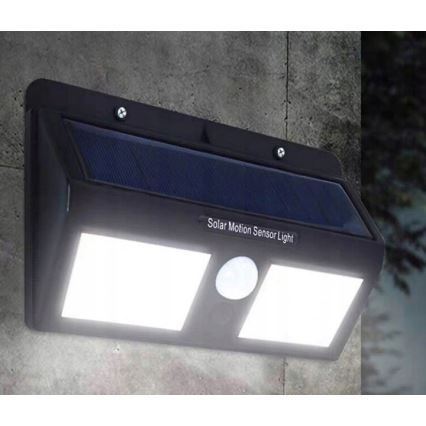 LED Päikesepaneeliga seinavalgusti koos anduriga LED/1,2W/3,7V 2400 mAh IP54