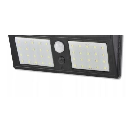 LED Päikesepaneeliga seinavalgusti koos anduriga LED/1,2W/3,7V 2400 mAh IP54