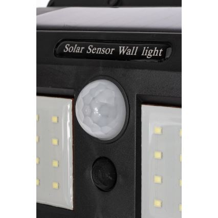 LED Päikesepaneeliga seinavalgusti koos anduriga LED/1,2W/3,7V 2400 mAh IP54