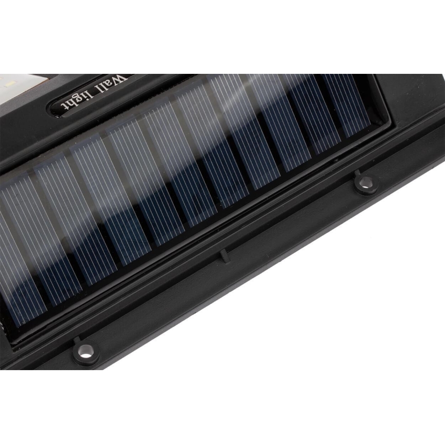 LED Päikesepaneeliga seinavalgusti koos anduriga LED/1,2W/3,7V 2400 mAh IP54