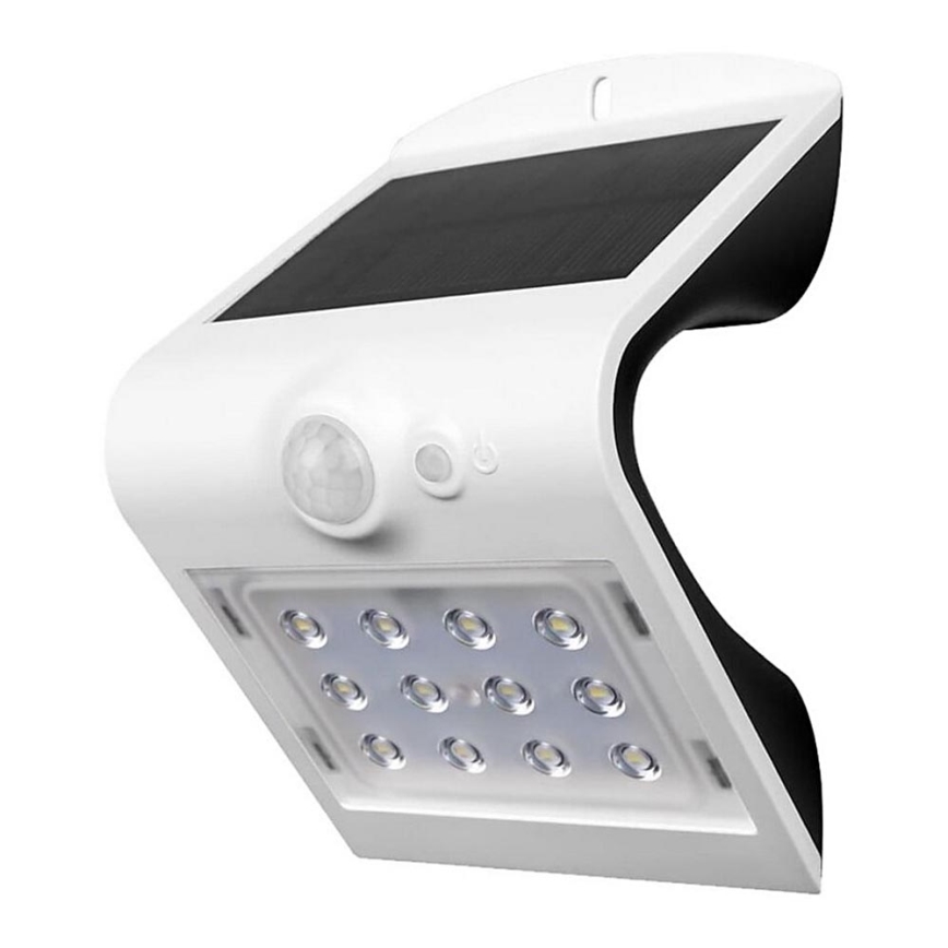 LED Päikesepaneeliga seinavalgusti koos anduriga LED/1.5W/3,7V IP65 1200 mAh