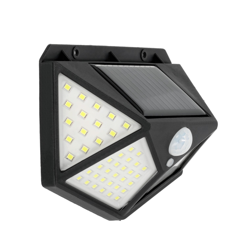LED Päikesepaneeliga seinavalgusti koos anduriga LED/1W/3,7V 6500K IP44