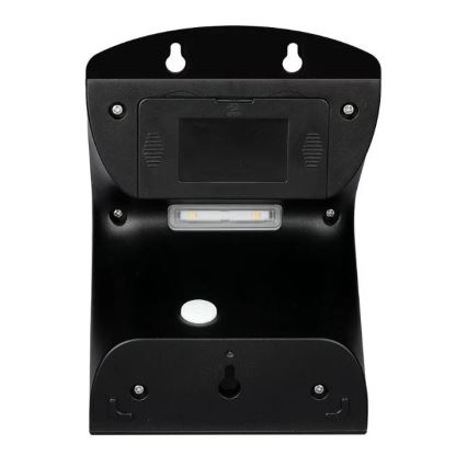 LED Päikesepaneeliga seinavalgusti koos anduriga LED/3W/3,7V 3000/4000K IP65 must