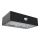 LED Päikesepaneeliga seinavalgusti koos anduriga LED/3W/3,7V 3000K/4000K IP65 1200 mAh must