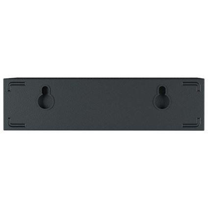 LED Päikesepaneeliga seinavalgusti koos anduriga LED/3W/3,7V 3000K/4000K IP65 1200 mAh must