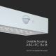 LED Päikesepaneeliga seinavalgusti koos anduriga LED/3W/3,7V 3000K/4000K IP65 valge