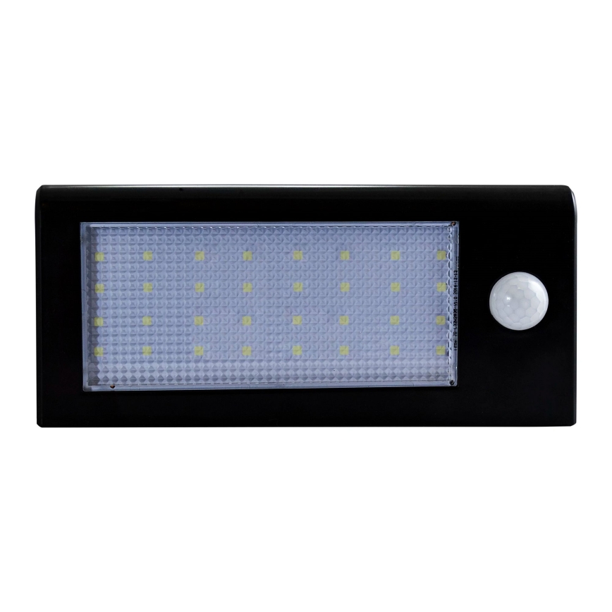 LED Päikesepaneeliga seinavalgusti koos anduriga LED/5W IP44