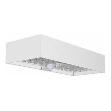 LED Päikesepaneeliga seinavalgusti koos anduriga LED/6W/3,7V IP65 4000K valge