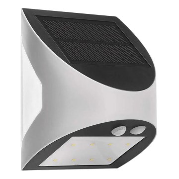 LED Päikesepaneeliga seinavalgusti koos anduriga LUMI LED/3,7W IP54 valge