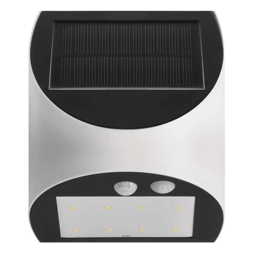 LED Päikesepaneeliga seinavalgusti koos anduriga LUMI LED/3,7W IP54 valge