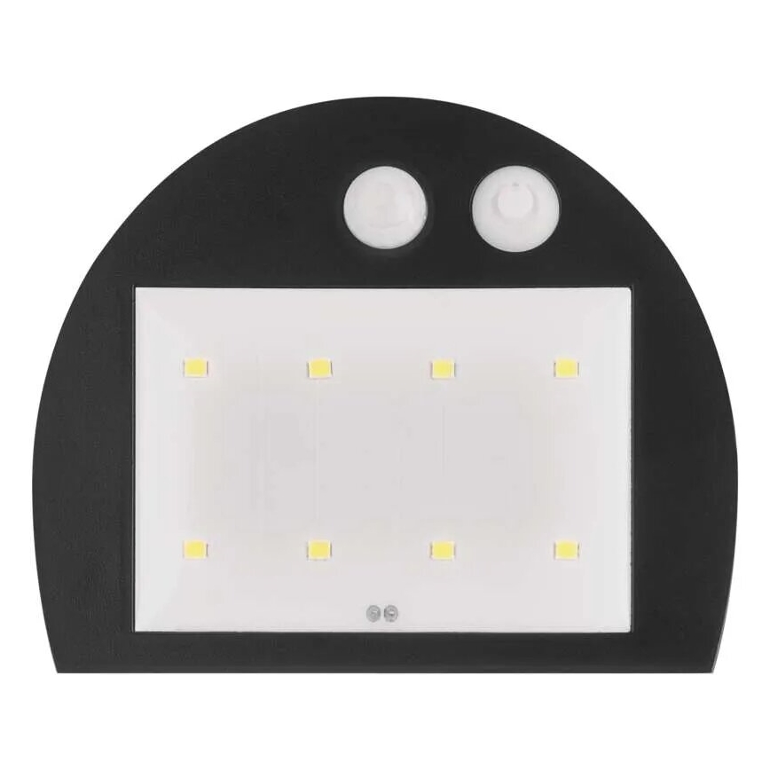 LED Päikesepaneeliga seinavalgusti koos anduriga LUMI LED/3,7W IP54 valge