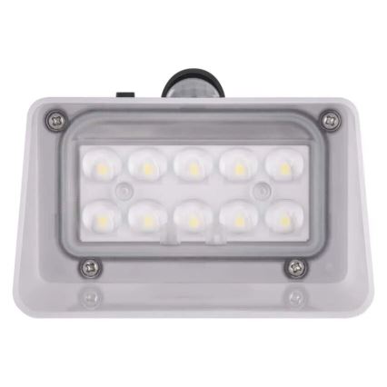 LED Päikesepaneeliga seinavalgusti koos anduriga LUMI LED/3,7W IP65 must