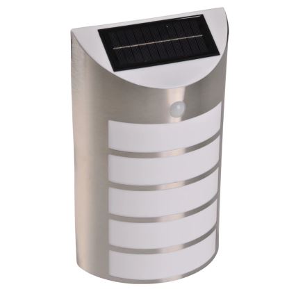 LED Päikesepaneeliga seinavalgusti koos anduriga SAFFO LED/3,7V 2000 mAh IP44