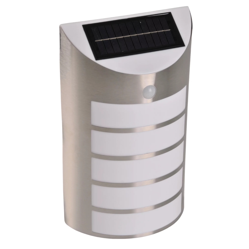LED Päikesepaneeliga seinavalgusti koos anduriga SAFFO LED/3,7V 2000 mAh IP44