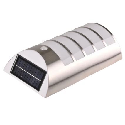 LED Päikesepaneeliga seinavalgusti koos anduriga SAFFO LED/3,7V 2000 mAh IP44