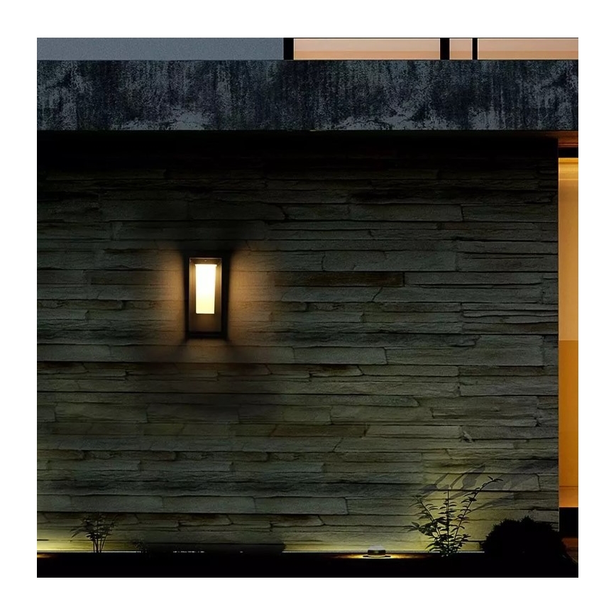 LED Päikesepaneeliga seinavalgusti koos anduriga SAMSUNG CHIP LED/2W/3,7V IP65