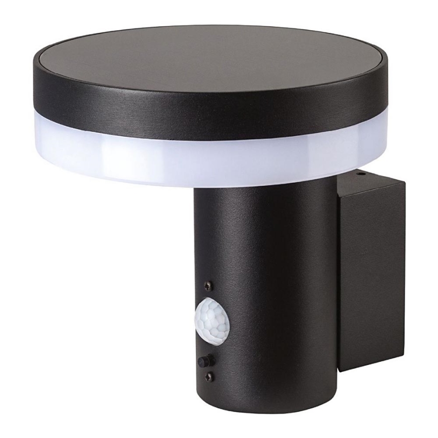 LED Päikesepaneeliga seinavalgusti koos anduriga SOLARIS3 LED/5,5W/3,7V 4000K IP44 2600 mAh