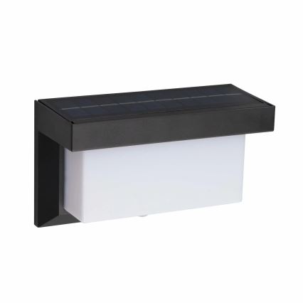 LED Päikesepaneeliga seinavalgusti koos anduriga TONY LED/3,7V 1800 mAh IP44