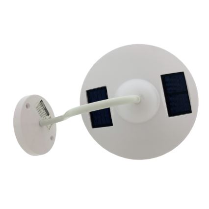 LED Päikesepaneeliga seinavalgusti LED/0,5W/1,2V IP44 valge