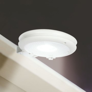LED päikesepaneeliga seinavalgusti LED/1,2V 1000 mAh IP44 valge