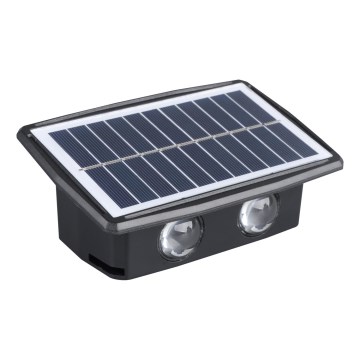 LED-päikesepaneeliga seinavalgusti LED/3,7V IP44 1200 mAh