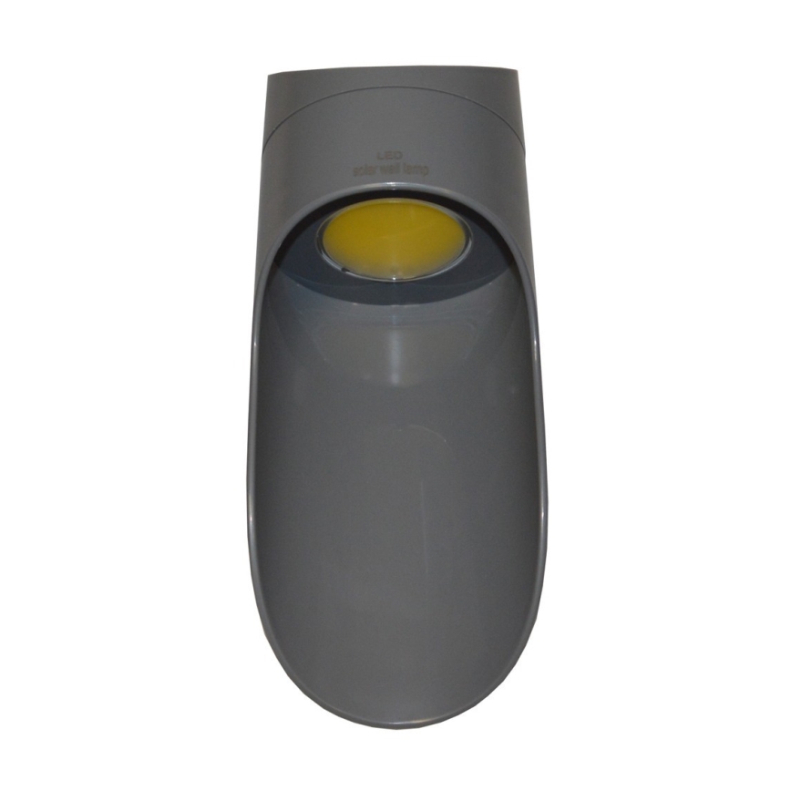 LED Päikesepaneeliga seinavalgusti PALESA LED/1W/3,7V IP65 1800 mAh hall