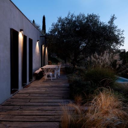 LED päikesetoitega seinavalgusti anduriga QUERK LED/1,2V 3000/4000K IP54 800 mAh