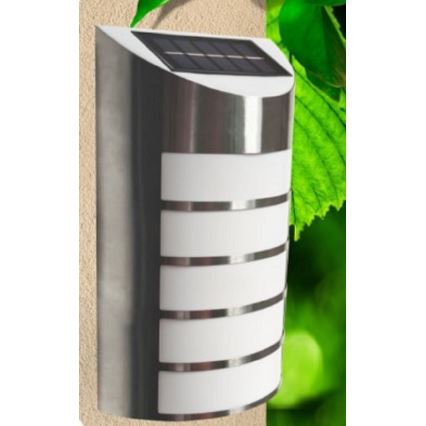 LED Päikesepaneeliga seinavalgusti SAFFO LED/3,7V 2000 mAh IP44