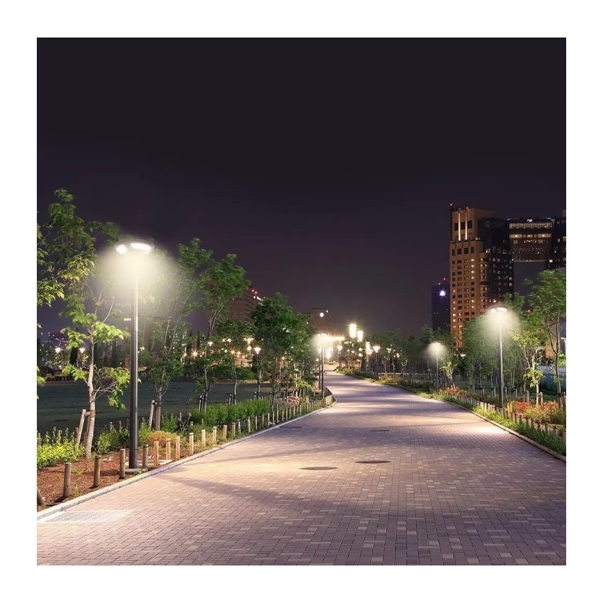 LED Päikesepaneeliga tänavalamp koos anduriga LED/10W/3,2V 6500K IP65 25000 mAh + kaugjuhtimispult