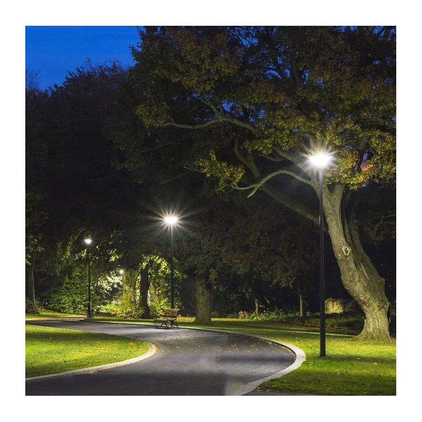 LED Päikesepaneeliga tänavalamp koos anduriga LED/10W/3,2V 6500K IP65 25000 mAh + kaugjuhtimispult