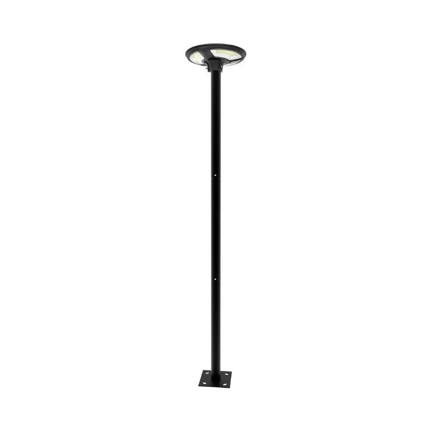 LED Päikesepaneeliga tänavalamp koos anduriga LED/10W/3,2V 6500K IP65 25000 mAh + kaugjuhtimispult