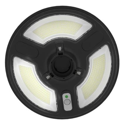 LED Päikesepaneeliga tänavalamp koos anduriga LED/10W/3,2V 6500K IP65 25000 mAh + kaugjuhtimispult