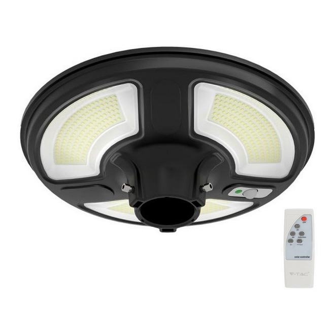LED Päikesepaneeliga tänavalamp koos anduriga LED/10W/3,2V IP65 4000K 15000 mAh + kaugjuhtimispult