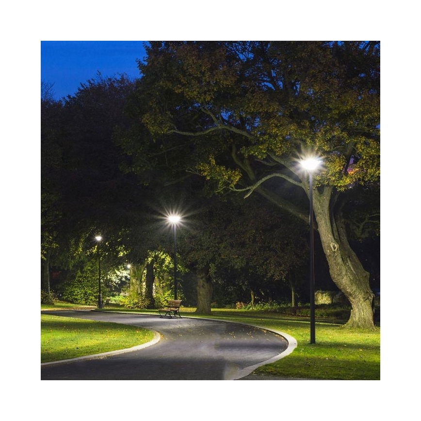 LED Päikesepaneeliga tänavalamp koos anduriga LED/10W/3,2V IP65 4000K 15000 mAh + kaugjuhtimispult