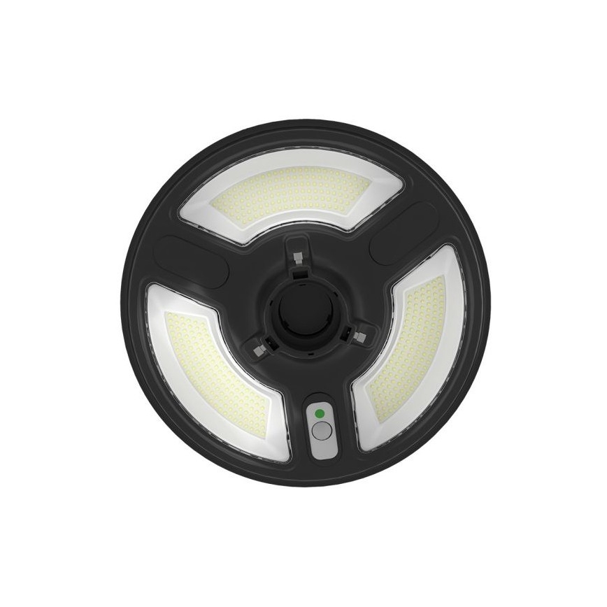 LED Päikesepaneeliga tänavalamp koos anduriga LED/10W/3,2V IP65 4000K 15000 mAh + kaugjuhtimispult