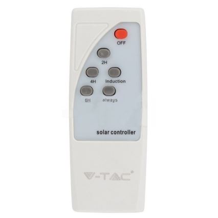 LED Päikesepaneeliga tänavalamp koos anduriga LED/10W/3,2V IP65 4000K 15000 mAh + kaugjuhtimispult