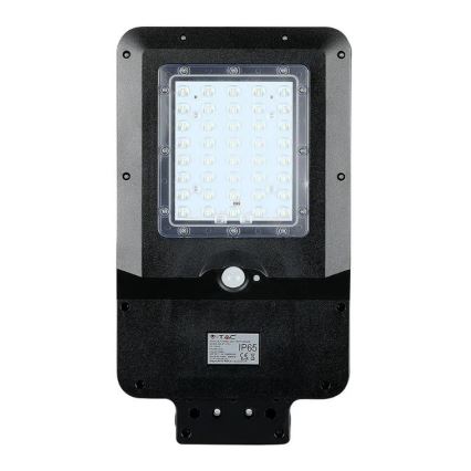 LED Päikesepaneeliga tänavalamp koos anduriga LED/15W/7,4V 6000K IP65 10800 mAh