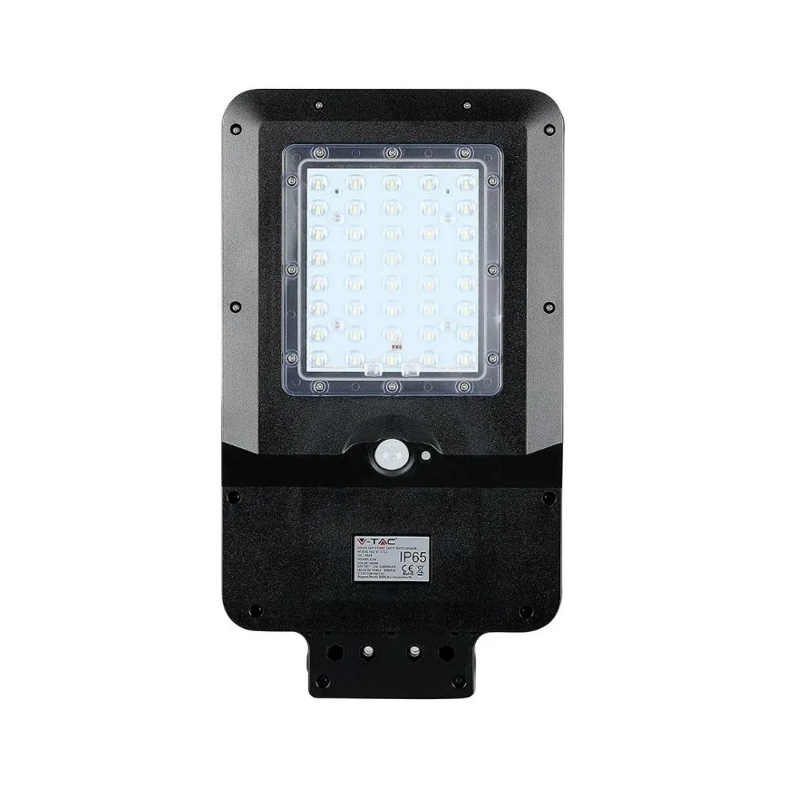 LED Päikesepaneeliga tänavalamp koos anduriga LED/15W/7,4V 6000K IP65 10800 mAh