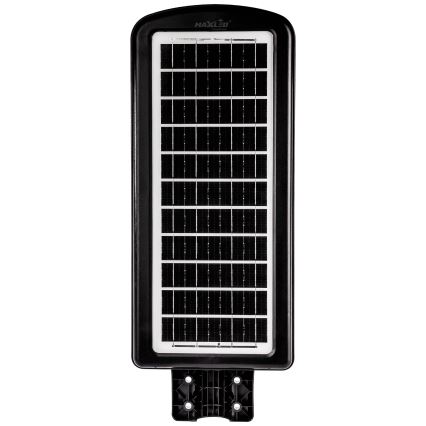 LED Hämardatav päikesepaneeliga tänavavalgusti koos anduriga LED/240W/6V 6500K IP65 must + kaugjuhtimispult