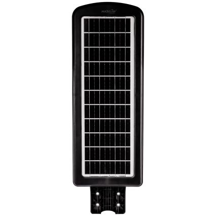 LED Hämardatav päikesepaneeliga tänavavalgusti koos anduriga LED/300W/6V 6500K IP65 must + kaugjuhtimispult