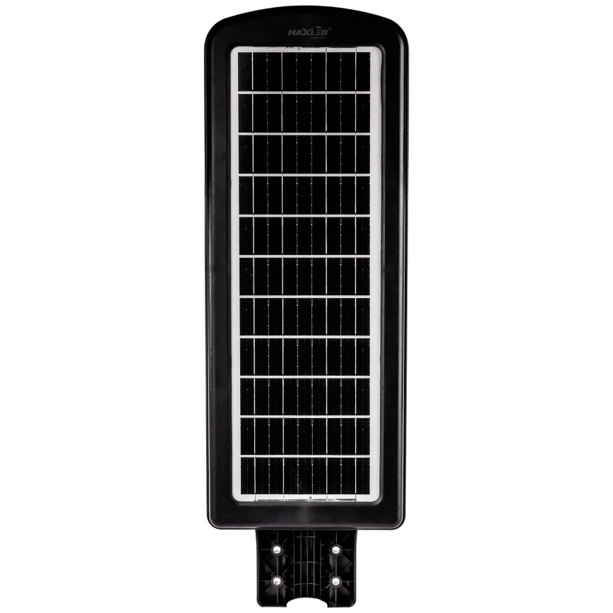 LED Hämardatav päikesepaneeliga tänavavalgusti koos anduriga LED/300W/6V 6500K IP65 must + kaugjuhtimispult