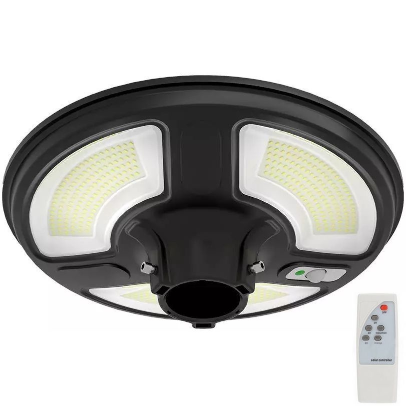 LED Päikesepaneeliga tänavalamp koos anduriga LED/7,5W/3,2V IP65 4000K 15000 mAh + kaugjuhtimispult