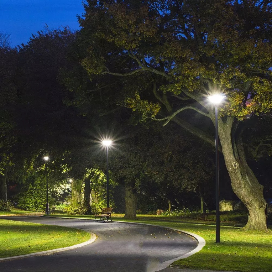 LED Päikesepaneeliga tänavalamp koos anduriga LED/7,5W/3,2V IP65 4000K 15000 mAh + kaugjuhtimispult