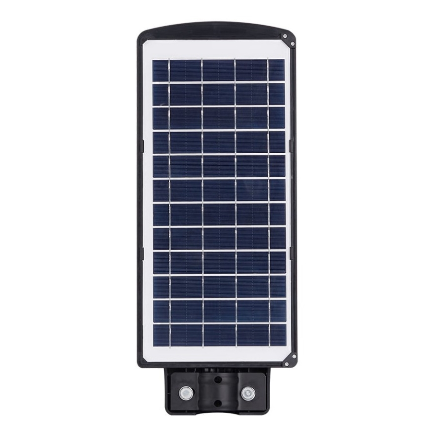 LED Päikesepaneeliga tänavalamp koos anduriga STREET 2xLED/6W/3,2V 12000 mAh IP65 + kaugjuhtimispult
